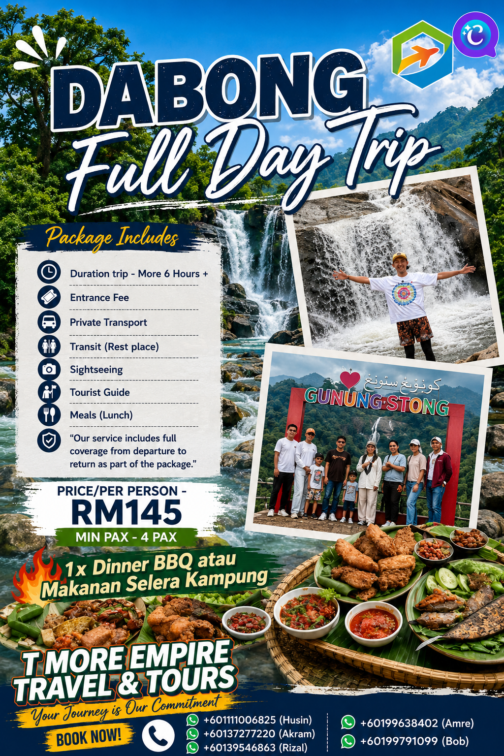 Daytrip Special Dinner Dabong