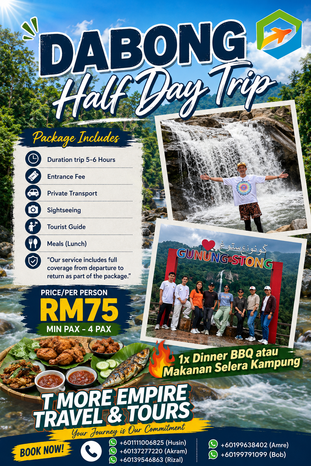 Half Day Trip Dabong