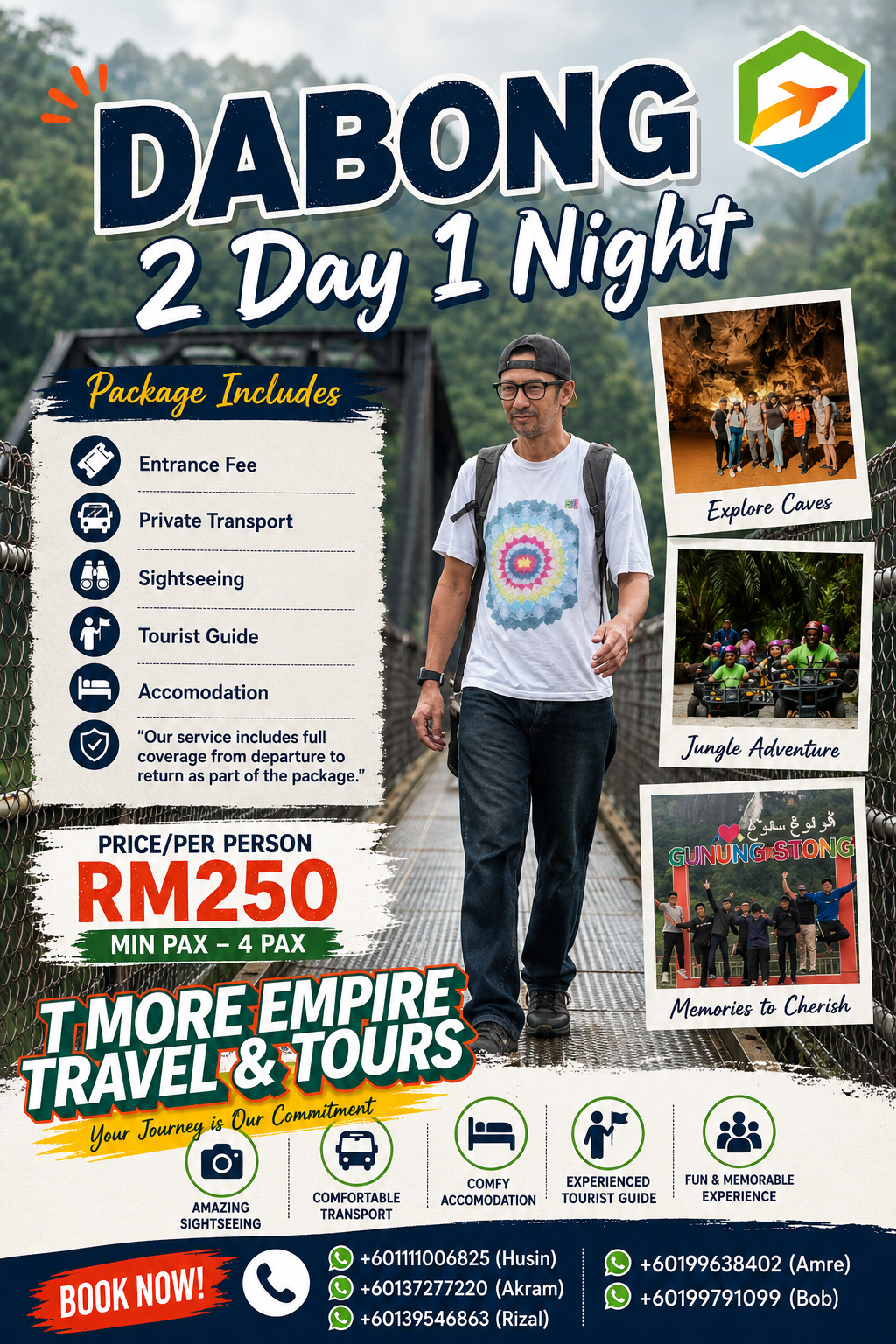 2D1N Dabong OOTD Package
