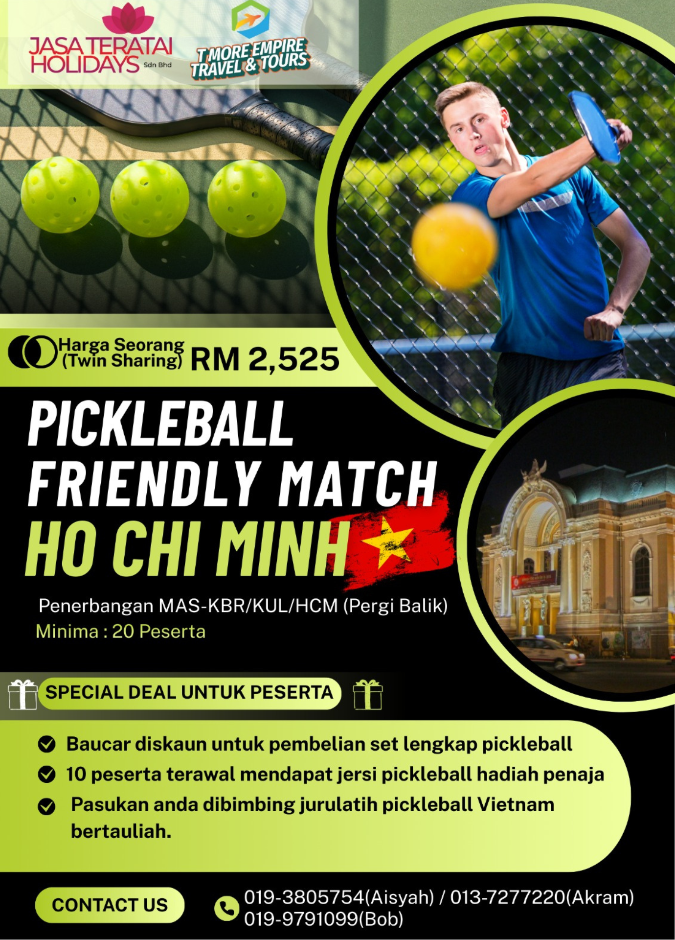 Pickleball Friendly Match Ho Chi Minh